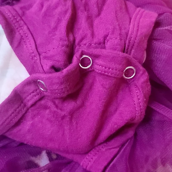 Popatu Baby girl purple/mauve Tutu tank dress sz12Mo - Picture 5 of 5